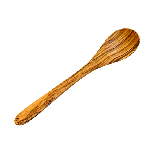 8-inch olive wood spoon. small but versatile.