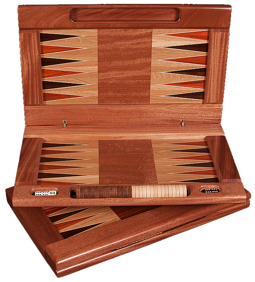 Folding Backgammon set Handcrafted in the USA - Hardwood Creations