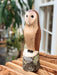 Barn Owl Wood Puzzle with Mouse Inside - Peter Chapman
