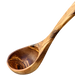 12-inch olivewood with large scoop and attractive wood grain