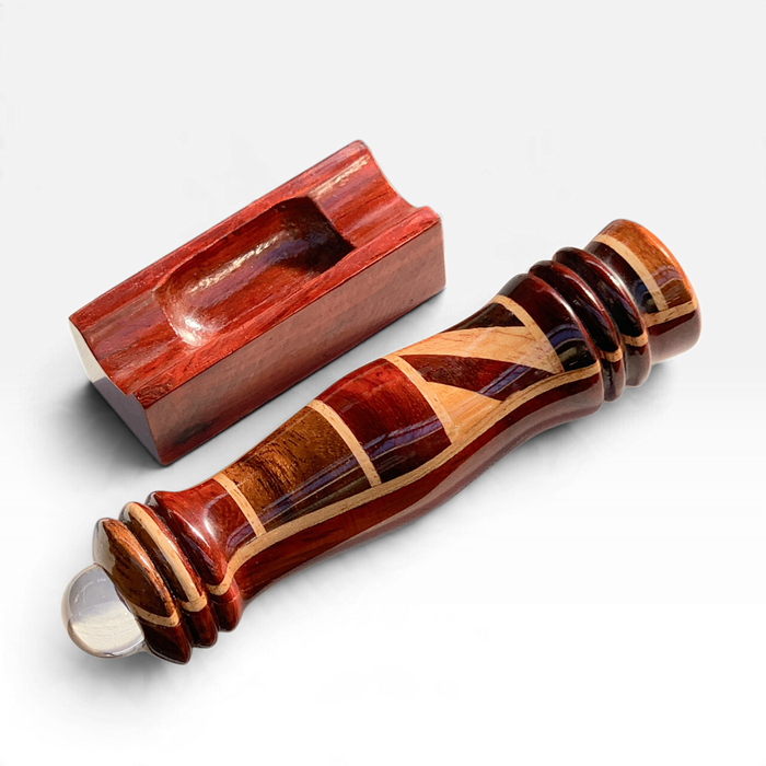 4.75-Inch Teleidoscope| Laminated Woods  | Crafted Brilliance - Barouke - The WoodCrafters Gallery