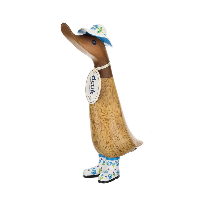 DCUK Forget-Me-Not Flower Hat and Boots Duckling