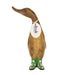 DCUK Green Garden Floral Boots Duckling