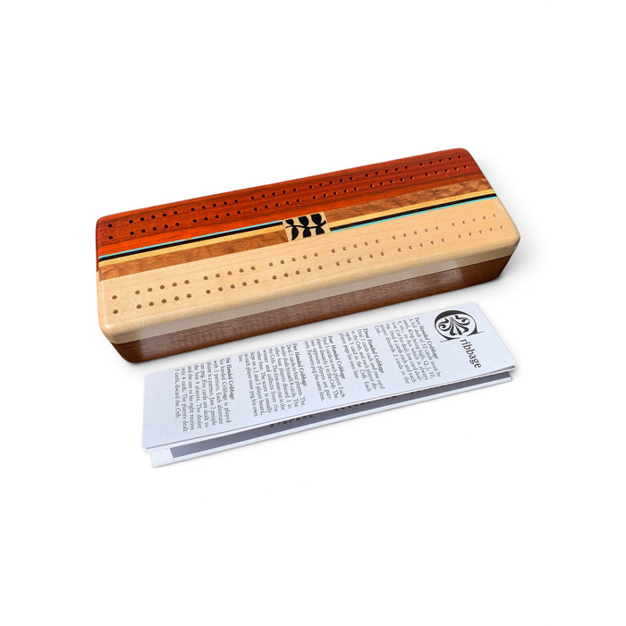 Floral Cribbage - Barouke - The WoodCrafters Gallery