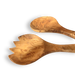 Olive Wood Salad Servers – Toss with Style - Barouke - The WoodCrafters Gallery