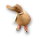 DCUK duck with fox-themed boots