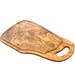 Large One-of-a-Kind Olive Wood Cutting Board with Grip Handle and Juice Groove (22-1/2 x 12 x 1/2 inch) - Barouke - The WoodCrafters Gallery