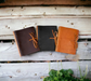 Tie Leather Journal with Ring Binder - Barouke - The WoodCrafters Gallery