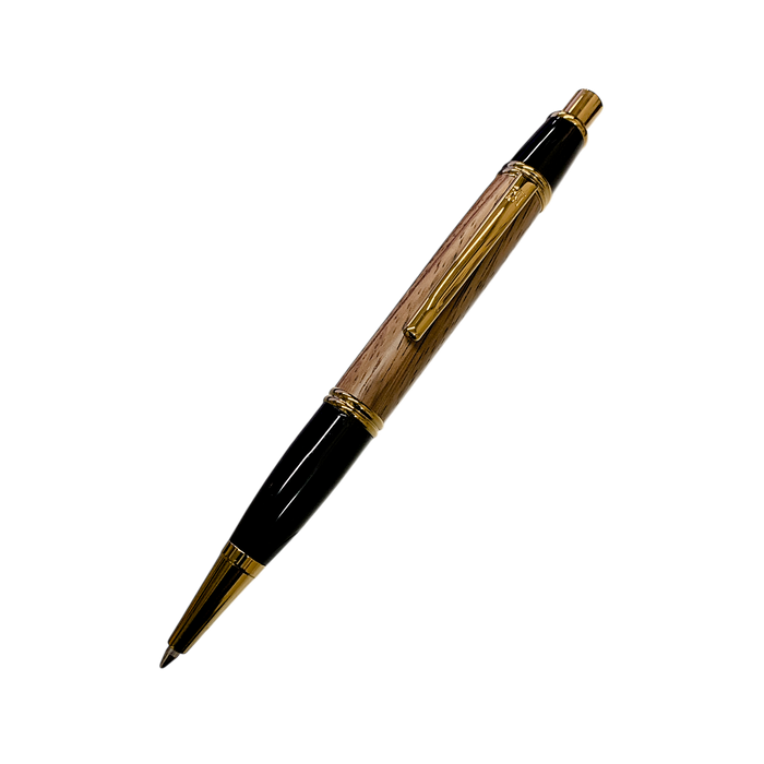 Handcrafted Wooden Pen in Exotic and Local Hardwoods by J. Seltzer - Barouke - The WoodCrafters Gallery