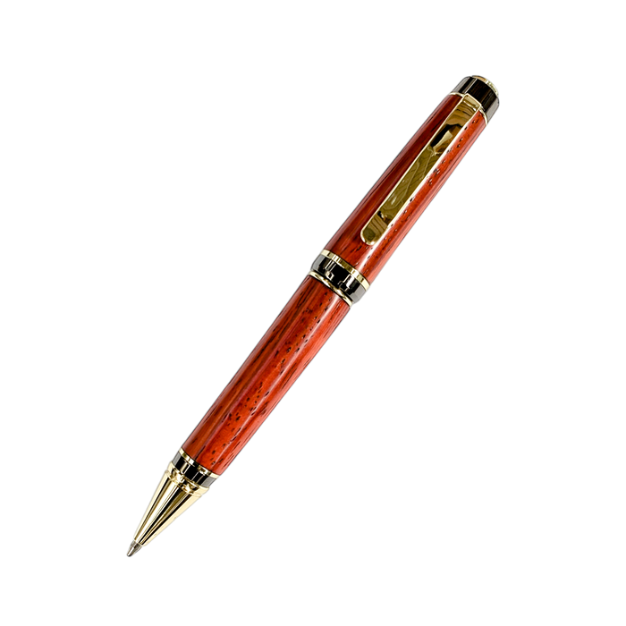 Handcrafted Cocobola Cigar Pen by J. Seltzer – Barouke - Barouke - The WoodCrafters Gallery