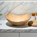 18-Inch Spalted Wood Salad Bowl with Live Edge – Crafted in the USA - Barouke - The WoodCrafters Gallery