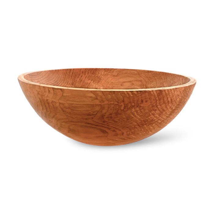 One-of-a-kind wooden salad bowl in spalted maple wood sold a www.barouke.com