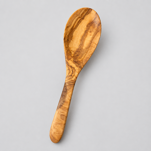Large Serving Spoon - Olive Wood - Barouke - The WoodCrafters Gallery