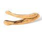 Stylish 12-Inch Spalted Maple Curved Salad Server Set - Barouke - The WoodCrafters Gallery