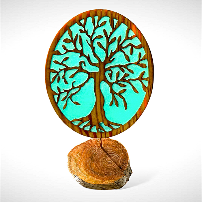 Tree of Life Sun Catcher - Barouke - The WoodCrafters Gallery