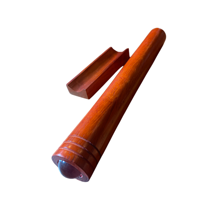 Wooden Teleidoscope – African Padauk, Handmade in the USA - Barouke - The WoodCrafters Gallery