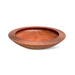 Locally made cherry wood bowl with textured rime crafted by Dennis Belcher.