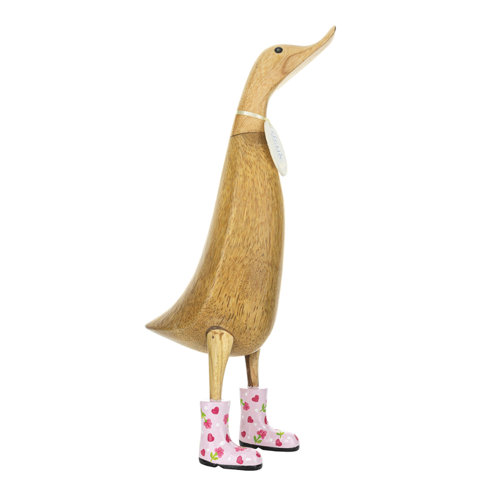 DCUK Pink Floral Boots Ducklet
