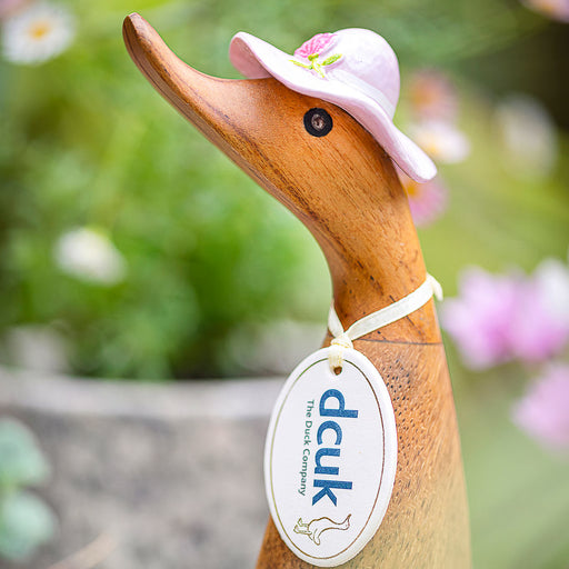 DCUK Pink Garden Duckling Floral Hat and Boots - Barouke - The WoodCrafters Gallery