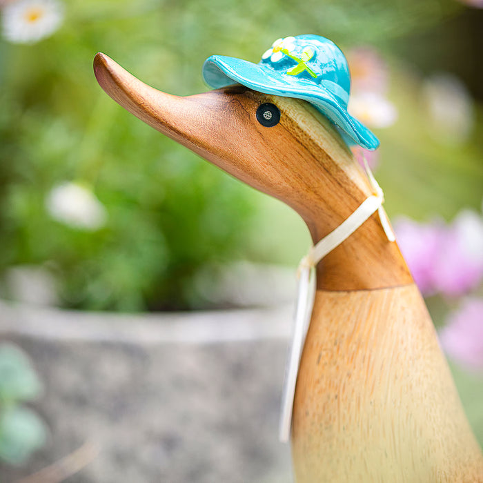 DCUK Teal Meadow Duckling Floral Hat and Boots - Barouke - The WoodCrafters Gallery