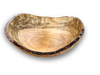 Handcrafted 18-Inch Oval Spalted Maple Wood Salad Bowl - Made in the USA