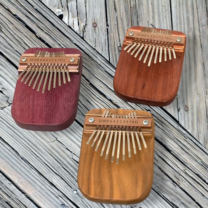 Kalimba Thumb Piano Crafted from Exotic Woods