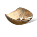 Large spalted wood salad bowl, 18 inches, artisan-crafted in the USA