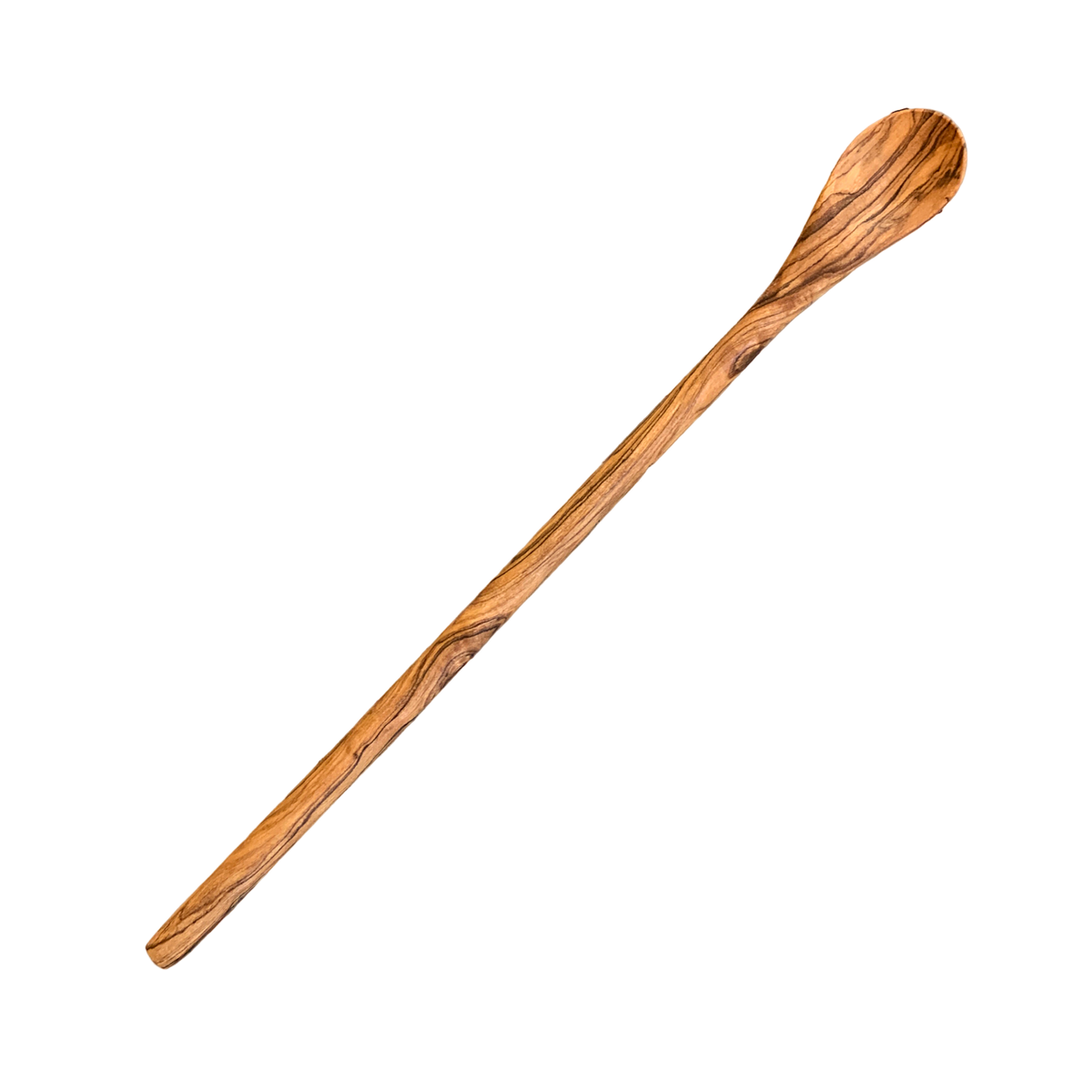 Long, Skinny, Olive Wood Tasting Spoon