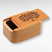 Secret Box in Cherry Wood (3-Inches) - Barouke - The WoodCrafters Gallery