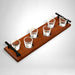 Shot Glasses | Flight Glasses | Wood Server with Handles - Barouke - The WoodCrafters Gallery