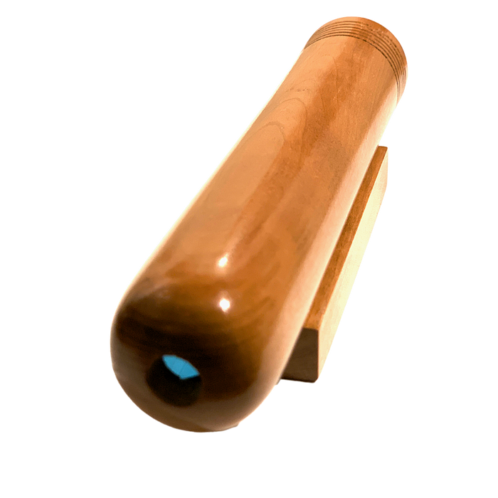 7 Inch Teleidoscope Handcrafted from American Cherry - Barouke - The WoodCrafters Gallery