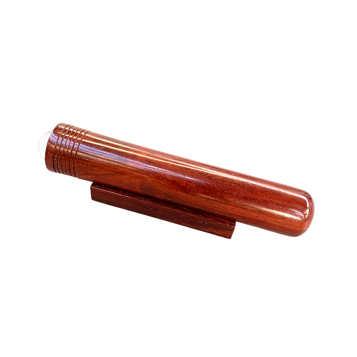 7 Inch Teleidoscope | Specialty Hardwood | African Padauk - Barouke - The WoodCrafters Gallery