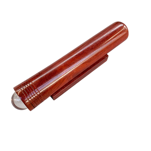 7 Inch Teleidoscope | Specialty Hardwood | African Padauk - Barouke - The WoodCrafters Gallery