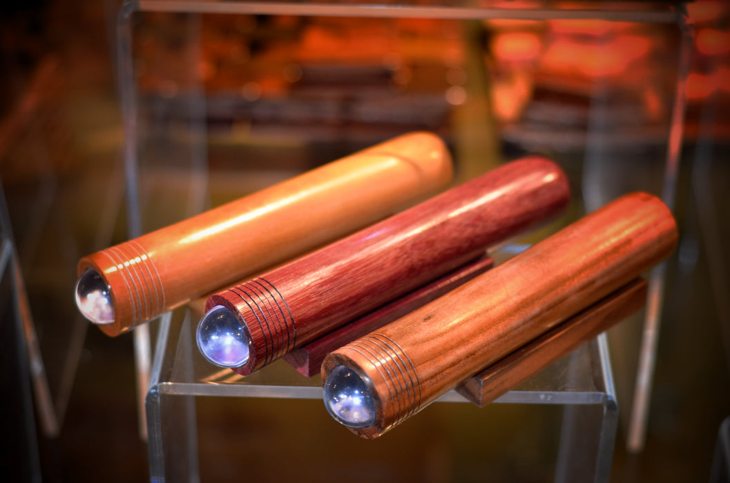 Handmade Teleidoscope | Purpleheart Wood - Barouke - The WoodCrafters Gallery