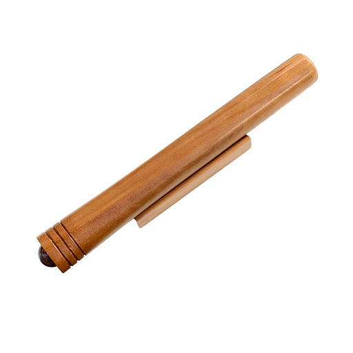 Slender 6 Inch Teleidoscope | Teak Wood - Barouke - The WoodCrafters Gallery