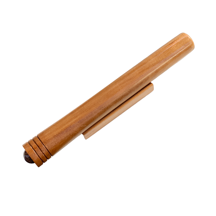 Slender 6 Inch Teleidoscope | Teak Wood - Barouke - The WoodCrafters Gallery