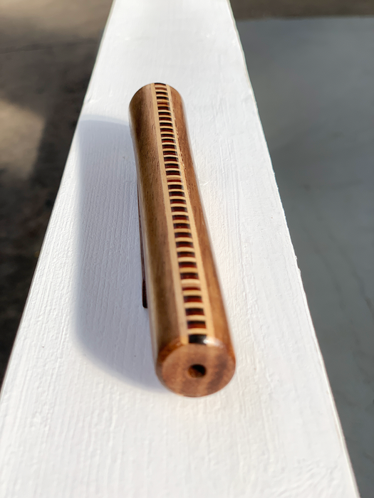 Tapered Pocket Teleidoscope with Wood Inlay - Barouke - The WoodCrafters Gallery