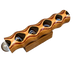 Teleidoscope | Teak with  Ebonized Wood Inlay - Barouke - The WoodCrafters Gallery